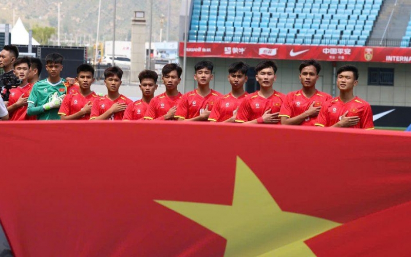 U16 Việt Nam hoà không tưởng Trung Quốc