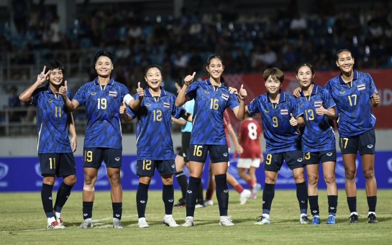 ĐT Thái Lan thắng đậm 8-0 Indonesia trong ngày ra quân SEA Games 33