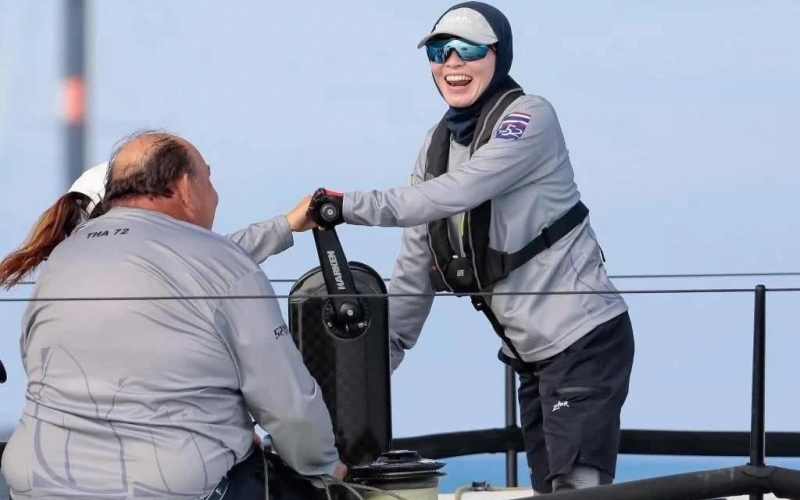 Hot: Hoàng hậu Thái Lan trực tiếp tham gia thi đấu ở SEA Games 33