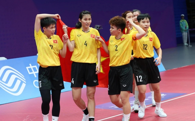 Thua 0-2 Thái Lan, tuyển cầu mây Việt Nam giành HCB SEA Games