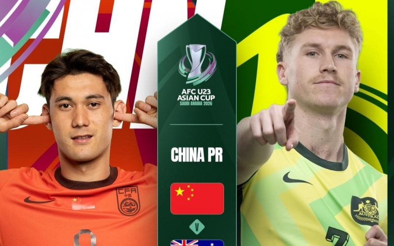 Trực tiếp U23 Trung Quốc 0-0 U23 Úc: Thận trọng