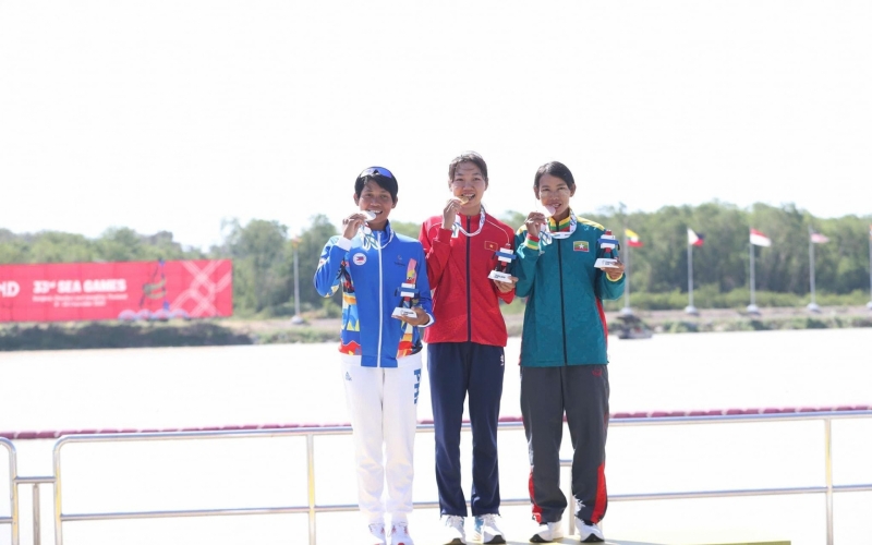 Rowing Việt Nam ghi hattrick HCV chỉ trong vòng vài tiếng