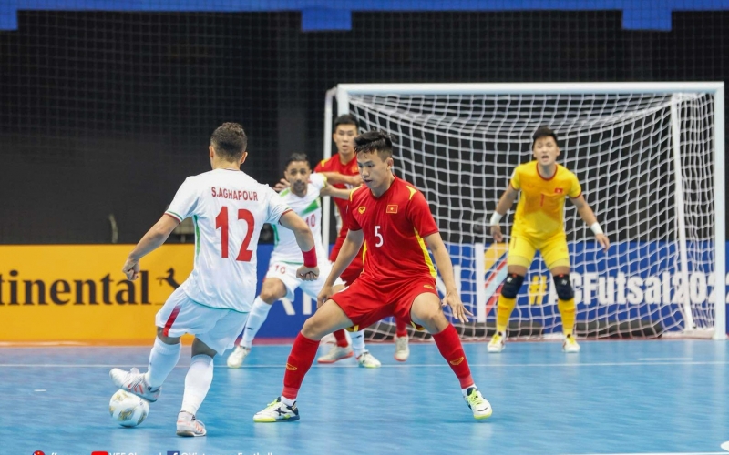 Trực tiếp Futsal Iran 2-4 Futsal Ma Rốc: Rượt đuổi hấp dẫn