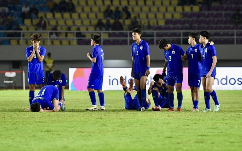 Thái Lan tuột chức vô địch U16 Đông Nam Á