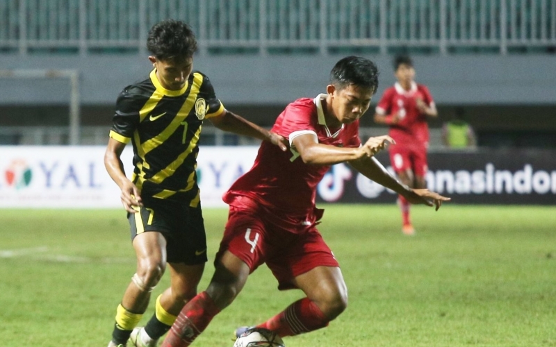 Trực tiếp U19 Indonesia 0-0 U19 Malaysia: Thế trận giằng co