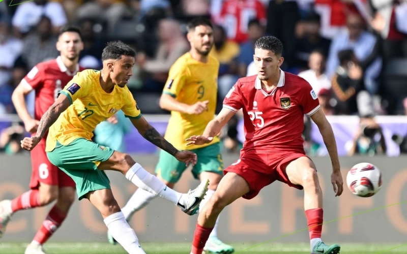 Trực tiếp Indonesia 0-0 Australia: Thế trận hấp dẫn