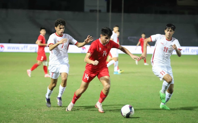 Trực tiếp U20 Việt Nam 0-0 U20 Syria: Thế trận giằng co