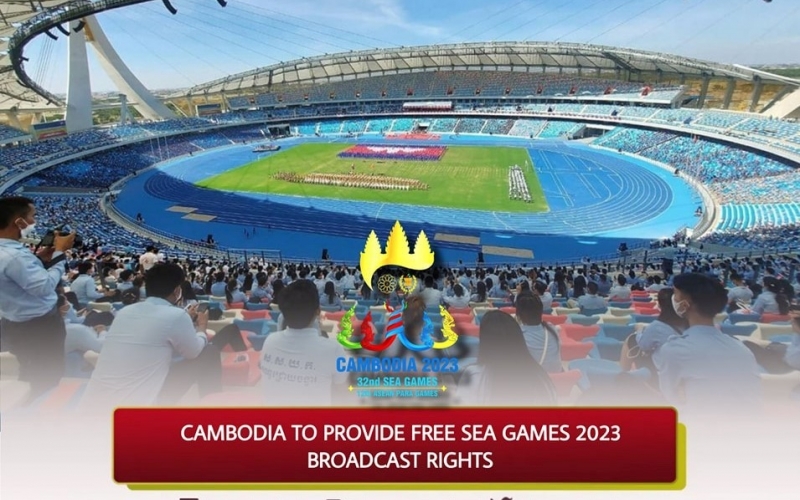 Nóng: Chủ nhà Campuchia miễn phí bản quyền truyền hình SEA Games 32