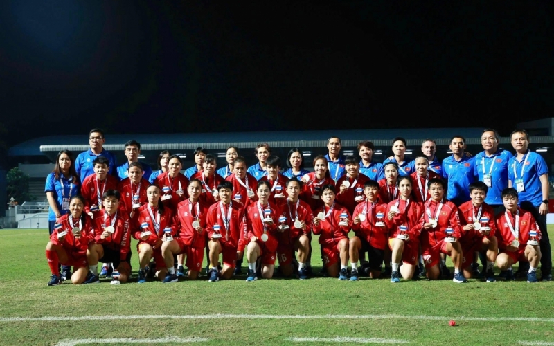 Mức thưởng 'khủng' dành cho ĐT nữ Việt Nam