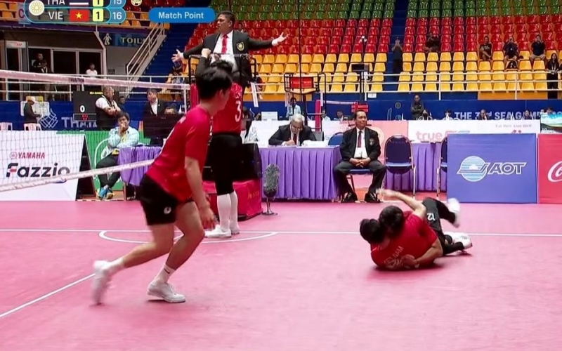 Đánh bại chủ nhà Thái Lan, Cầu mây Việt Nam vào chung kết SEA Games 33