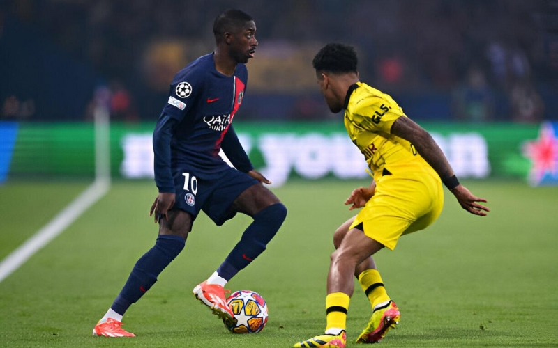 Trực tiếp PSG 0-1 Dortmund: Đội khách mở tỉ số