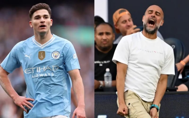 Tương lai Julian Alvarez tại Man City dần sáng tỏ