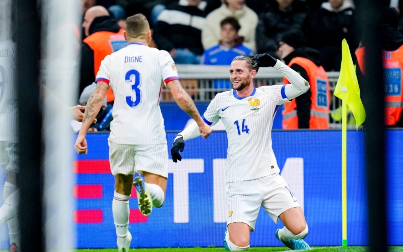 Rabiot lập cú đúp, Pháp dễ dàng đánh bại Ý tại Nations League