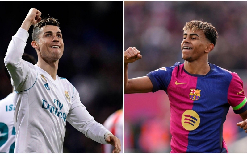 Yamal cân bằng thành tích của Ronaldo trong 9 năm tại Real