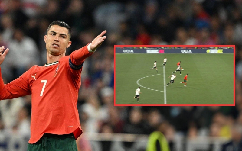 Tại sao bàn thắng của Ronaldo không việt vị?