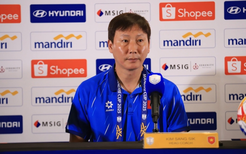 Trực tiếp: HLV Kim Sang Sik của U23 Việt Nam nói gì trước trận chung kết U23 Đông Nam Á?