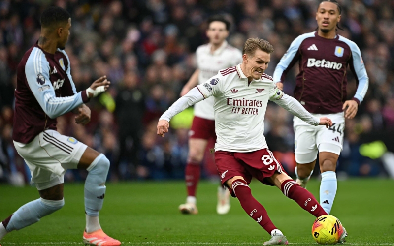 Trực tiếp Aston Villa 0-0 Arsenal: Đôi công hấp dẫn