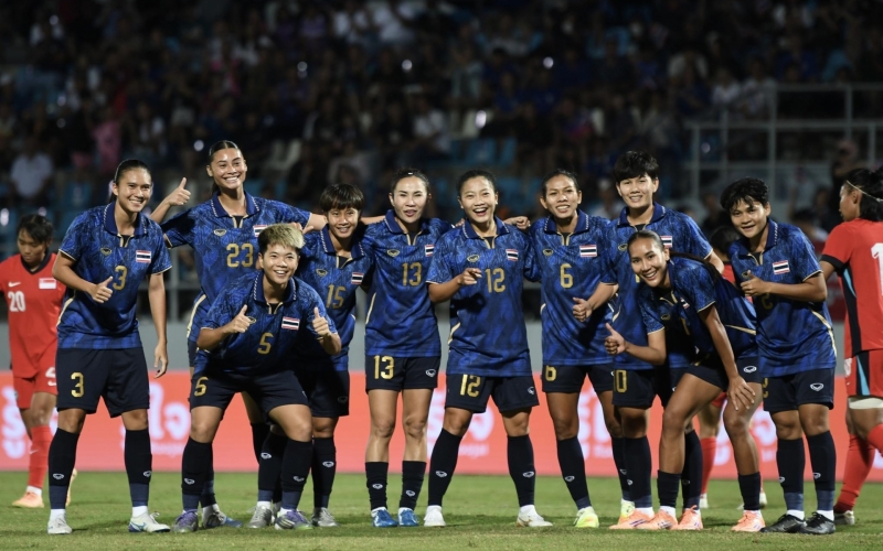 Trực tiếp nữ Thái Lan 2-0 Singapore: Cách biệt nhân đôi