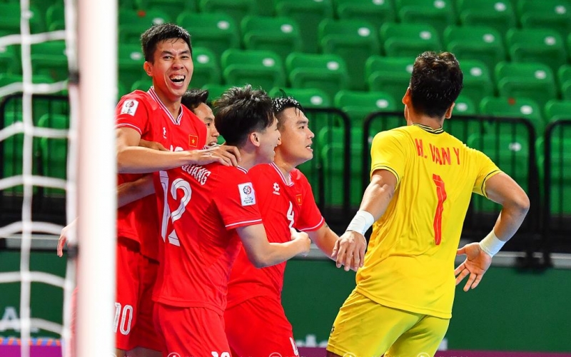 Trực tiếp futsal Việt Nam vs Myanmar, 16h00 hôm nay 19/12
