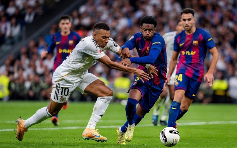 Trực tiếp Barcelona 0-0 Real Madrid: Khởi đầu hứa hẹn
