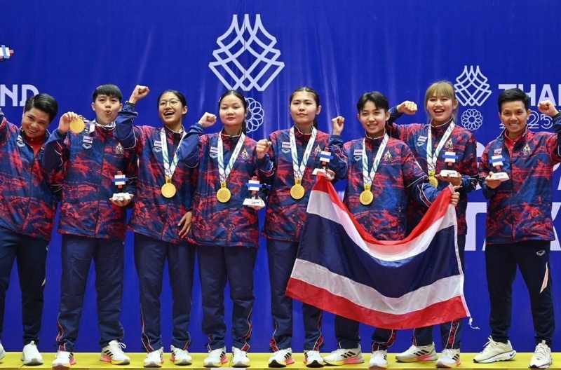 NÓNG: Thái Lan lập kỷ lục thế giới khi giành HCV SEA Games 33