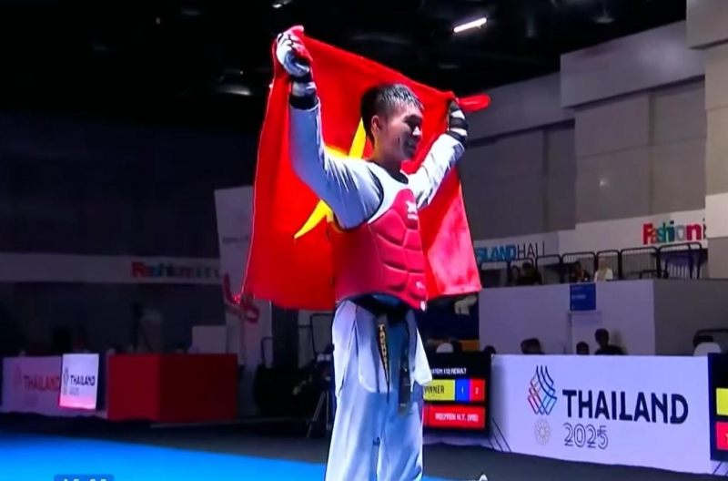 Taekwondo mang về tấm HCV thứ 6 cho thể thao Việt Nam