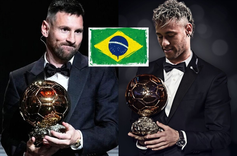 Chạnh lòng Neymar, chủ nhân QBV 2023 Messi được tổng thống Brazil khen hết lời