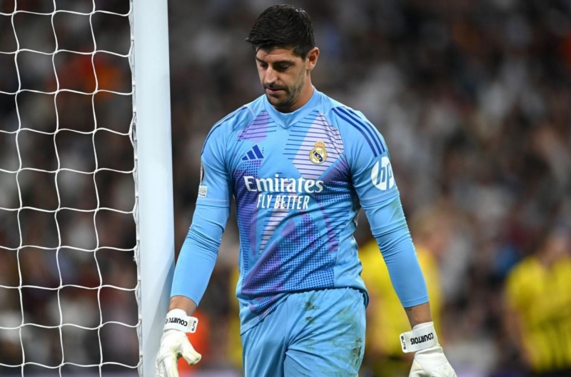 Courtois lại gây ồn ào ở Madrid