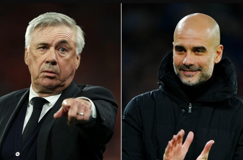 Ancelotti phản bác Pep Guardiola về cái tên đi tiếp tại cúp C1