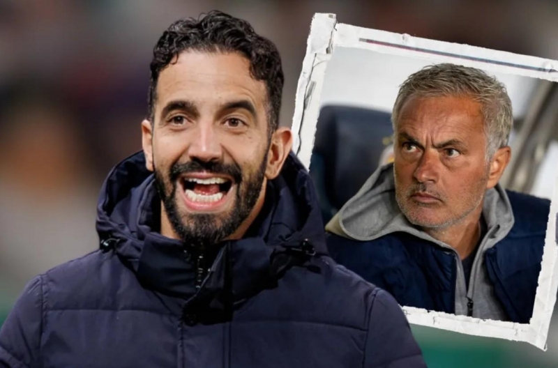 Ruben Amorim lao đao ở MU, Mourinho lập tức gửi lời nhắn đầy ẩn ý