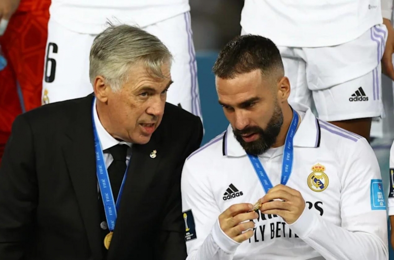 HLV Ancelotti đặt cược vào Carvajal