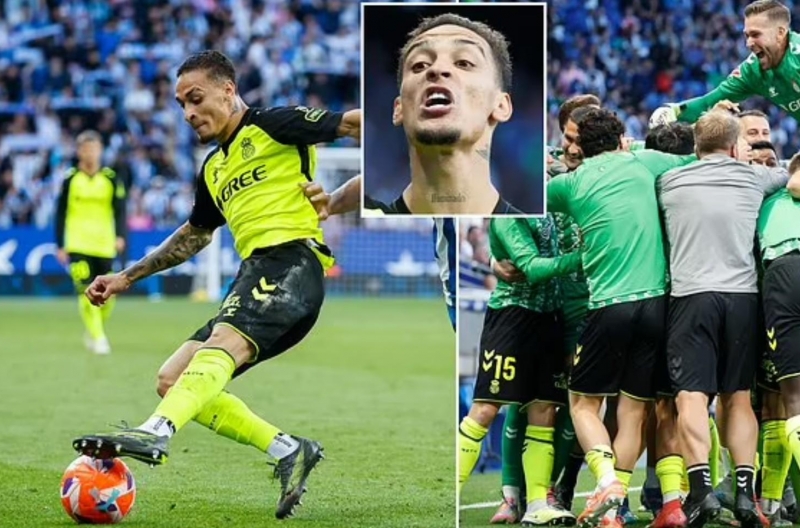 Antony bùng nổ siêu phẩm, Real Betis tranh vé dự Champions League