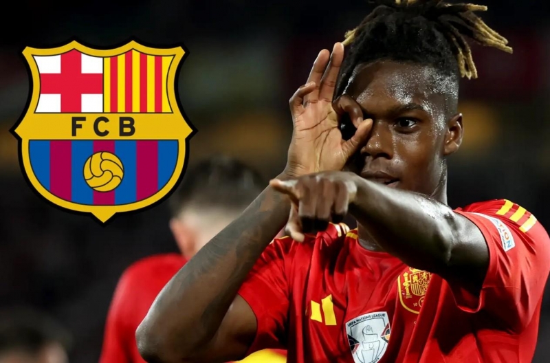 Nóng: Barcelona chốt xong thương vụ Nico Williams