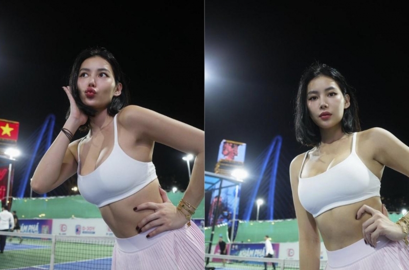 'Tình tin đồn' của Phúc Huỳnh gây sốt trên sân pickleball