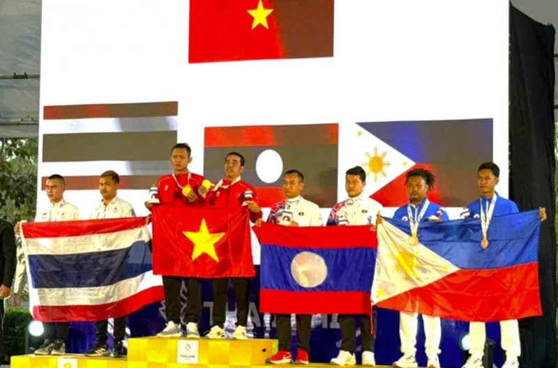 Bi sắt Việt Nam bùng nổ tại SEA Games 33 với 3 HCV lịch sử