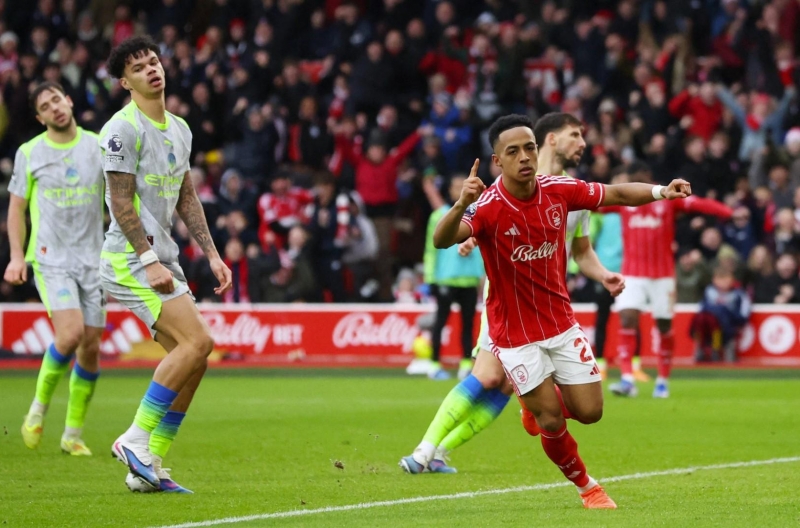 Trực tiếp Nottingham 1-2 Man City: Siêu phẩm của Cherki