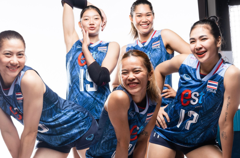 Thái Lan trình làng dàn sao nữ dự giải bóng chuyền hàng đầu thế giới