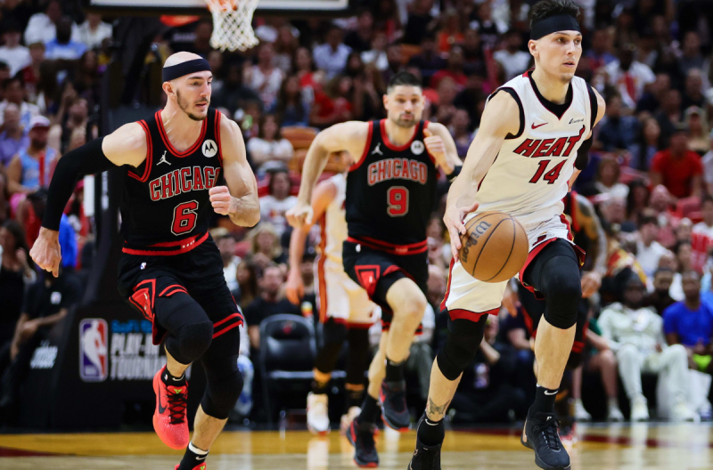 Vắng Butler, Miami Heat vẫn vùi dập Chicago Bulls để thẳng tiến NBA Playoffs 2024