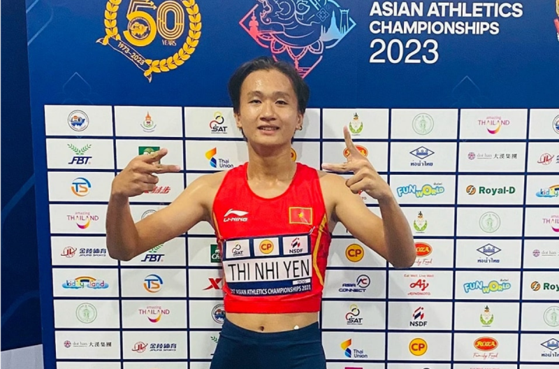 Trần Thị Nhi Yến giành vé đặc cách dự Olympic cho điền kinh Việt Nam