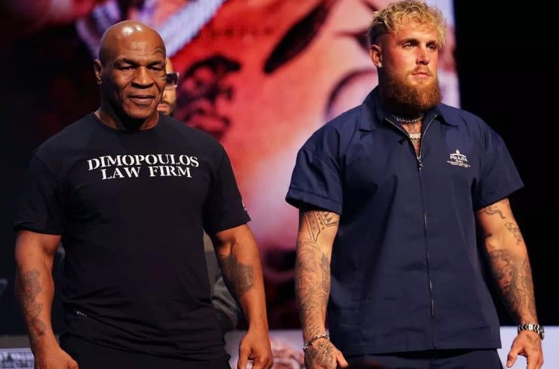 Jake Paul tự tin hạ knock-out huyền thoại Mike Tyson