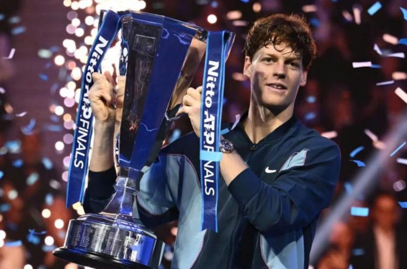 Jannik Sinner giành danh hiệu ATP Finals đầu tiên trong sự nghiệp