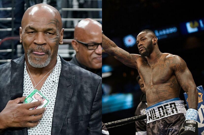 Deontay Wilder móc mỉa Mike Tyson