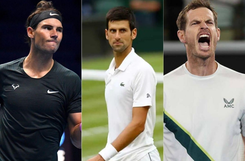 Djokovic, Murray và Nadal bất ngờ bị chỉ trích