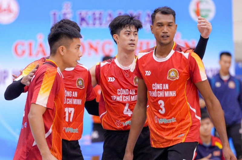 Trực tiếp bóng chuyền Công an TP.HCM vs Thể Công Tân Cảng, 18h00 ngày 9/3