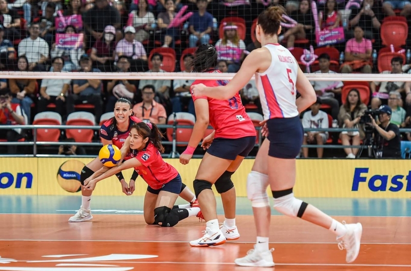 Đại diện số một Thái Lan bị loại khỏi giải bóng chuyền Châu Á