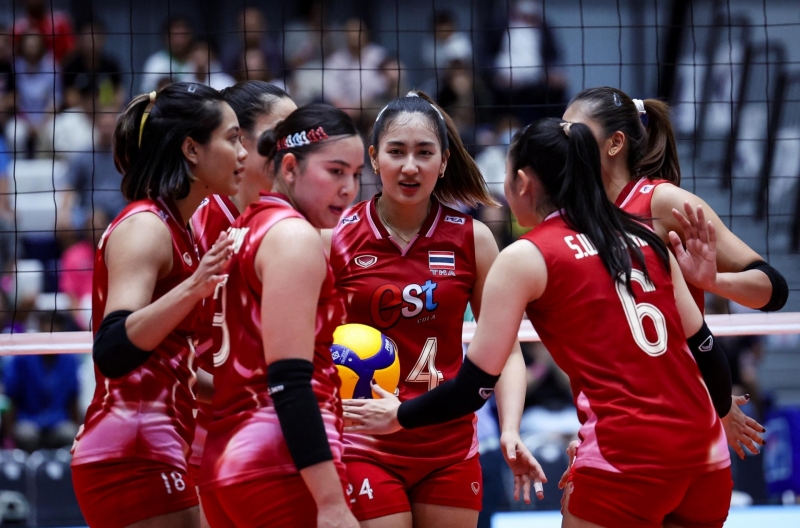 Trực tiếp bóng chuyền nữ Thái Lan vs Indonesia, 17h00 ngày 2/8