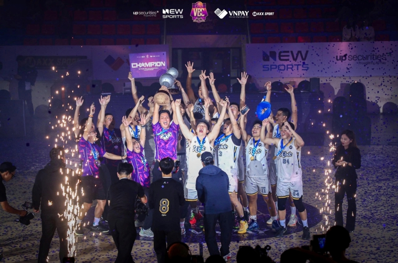 Nhà vô địch Vietnam Pro-Am Basketball Championship 2025 chính thức lộ diện