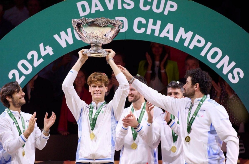 Sinner tỏa sáng, Ý bảo vệ thành công chức vô địch Davis Cup