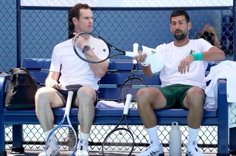Djokovic sa thải HLV Murray trước thềm Roland Garros 2025