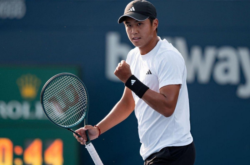 Hạ khổng lồ tennis cao 2m11, Learner Tien lọt vòng 1/8 Rogers Cup 2025